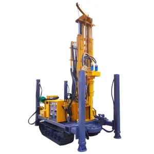 Dual Purpose Water/Gas Crawler Drill Rig (Heavy Duty) Stable Crawler Design Ensures Safe Operation on Uneven Mine Terrain