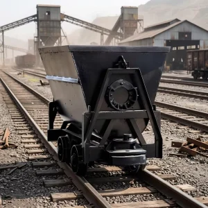 Durable 0.55m³ Bucket Tipping Mine Wagon Underground Mine Car for Underground Mining Transport Machinery