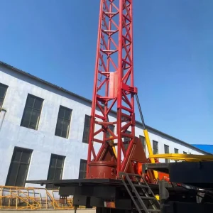 Durable 1000m Trailer Mounted Drill Rig for 600m 800m Water Well and Uranium Well in Uzbekistan