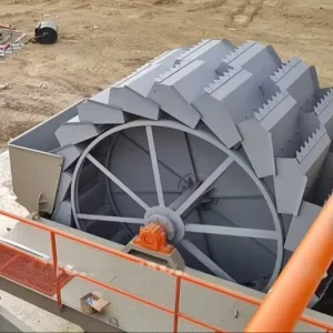 Durable 300kg Wheeled Sand Washer for Aggregate Production with 1.5 Year Warranty