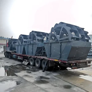 Durable Bucket Wheel Sand and Gravel Washer With Warranty