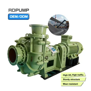 Durable Horizontal Centrifugal Slurry Pump Thick Mud Sand Handling Pump for Mineral Processing Engineering Drainage