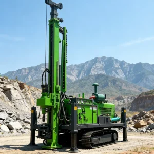 Durable JH 600 Diesel Crawler Hydraulic Drilling Rig 650m Borehole Equipment for Engineering and Mine Drilling