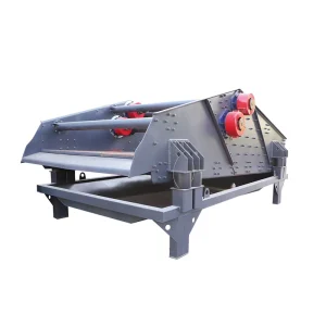 Durable Linear Dehydration Screen Machine for Ore Mining Impact Resistant Wear Resistant Motor Driven 220V