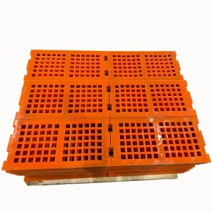 Durable Linear Polyurethane Screen Vibrating Pu Screen Mesh Panel for Industrial Filtration Custom Size Supported