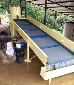 Durable Mineral Processing Machine Small Scale Rock Gold Separating Plant