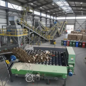 Durable Wear Resistant Non Clogging Non Winding Waste Sorting Spiral Screw Screen for Sale