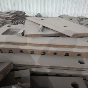 EB High Manganese Steel Forged Jaw Plate for Coal Mining Jaw Crushers Custom Wear Parts 1kg