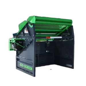 EPA Linear Gasoline Powered Soil Screen Sand Gravel Compost Dirt Screener with Kohler Engine 60TPH Capacity