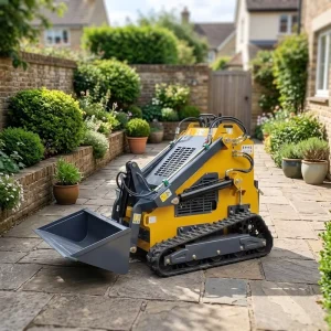 EURO 5 EPA Mini Skid Steer Loader CE Compact Track Loader Hydraulic Quick Hitch for Farm Landscaping Factory