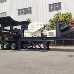 Easy Install Stone Crushing Machine Mini Mobile Jaw Crusher for Limestone Granite Construction Waste