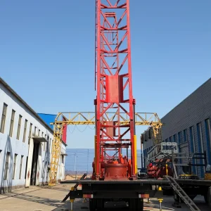Easy Moving 1000m Trailer Drilling Rig for 600m 800m Water Well Mining and Engineering