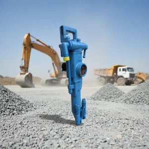 Easy Operate Bearing Rock Drill Rig with 42mm Hole Drilling and Max 5m Depth Capacity