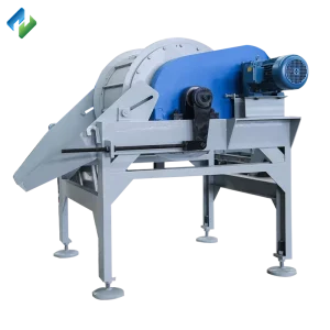 Easy Use Upward Suction Permanent Drum Magnetic Separator Automatic Iron Removal for Conveyor Belt