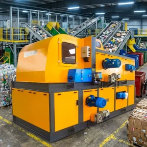 Eccentric Rotor Eddy Current Separator Strong Magnetic Field Non Ferrous Metal Separator for Mixed Heavy Industrial Scrap