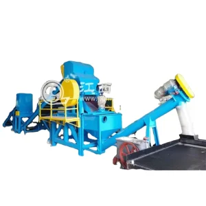 Eco Friendly Copper Cables and Wires Recycling Production Line with Gravity Separation Table Copper Purity 99%