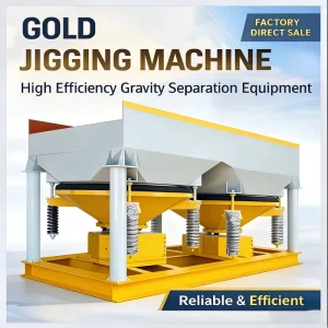 Eco friendly Gravity Separation Equipment Jigging Machine