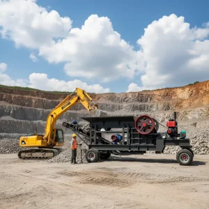 Economically Durable Mobile Jaw Crushers for the Crushing and Sand Making of Construction Waste in Mining Production Lines