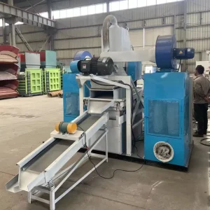 Efficient High Efficiency Automatic Copper Scrap Processing Rice Wire Stripping Engine Shredder Machine