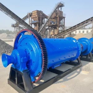 Efficient Large scale Mining Machine Gold Ore Ball Mill Equipped with Core Components Motor Bearings Gears and Gearbox