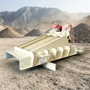 Efficient Motor Bearing Vibrating Feeder for Mining Mineral Uniform Feeding