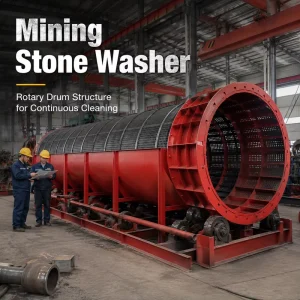Efficient Rotary Scrubber Washing Machine for Mining, Ore, Stone, Gravel, and Construction Material Washing