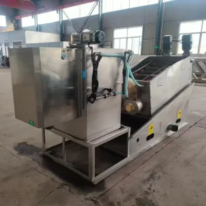 Efficient Screw Press Sludge Dewatering Machine for Sludge Dewatering