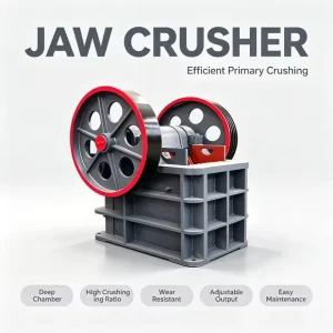 Efficient and Energy saving New Type of Stone Crushing Machine Suitable for Construction Waste Stone Jaw Crusher