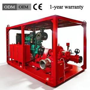 Efficient and High Flow Building Dehydration Pump Fire Water Supply Pump Centrifugal Industrial Water Pump