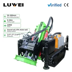 Electric DTH Drilling Rig Rock Drilling Machine Down the Hole Drill Equipment Mining Blast Hole Drilling Rig Low Noise