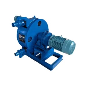 Electric Easy Operated Peristaltic Pump High Flow Cement Grouting Transportation Pump Machine Sales