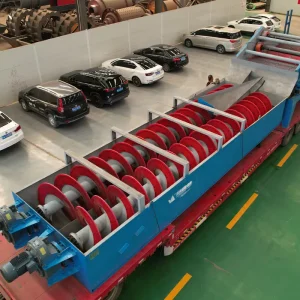 Electric Motor Sand Washer Spiral Silica Sand Washing Machine for Mining and Construction