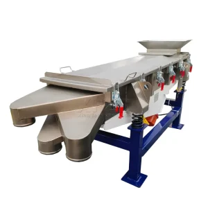 Electric Multi Deck Linear Vibrating Screen Machine Industrial Screening Vibrator Sieve Shaker for Mineral Powder