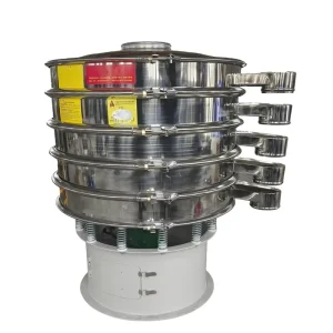 Electric Portable Soil Rice Sieve Screen Screening Flour Filter Machine Screen Vibration Steel Equipment Corn Powder Vibrating