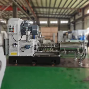 Electric Stainless Steel Automatic Large Flow Horizontal Bead Sand Mill with Explosion-proof Motor for Lab Use