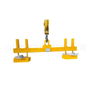 Electro Permanent Magnetic Lifter for Steel Pipe and Rebar with Special Magnetic Circuit Design