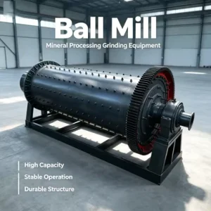 Energy Saving Ball Mill Grinding Machine Industrial Type for Gold Mining Ore Dressing Processing