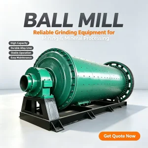Energy Saving Ball Mill for Quartz Sand Wet Dry Grinding Mineral Processing Site