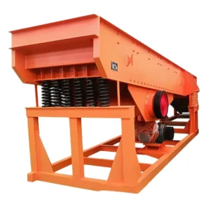 Energy Saving Grizzly Vibrating Feeder 4 100t hh Vibration Motor Feeder for Quarry Crushing Plant