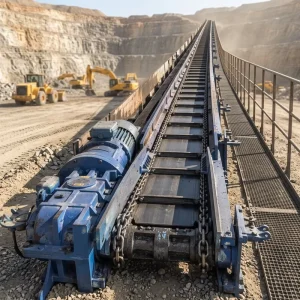Energy Saving Heavy Duty PLC Controlled Mining Scraper Conveyor with Frequency Control for Coal Face Haulage