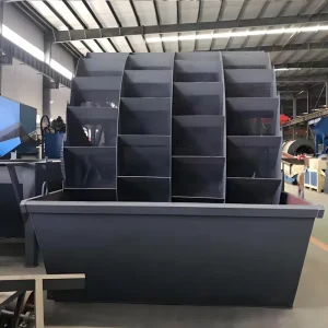 Energy Saving High Capacity Bucket Wheel Sand Washer Gravel Cleaning Machine Unit XSD2610 20 50t h