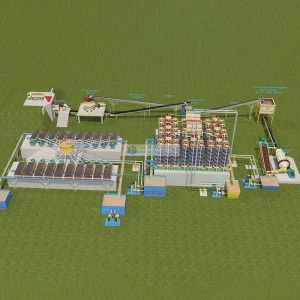 Energy Saving Mineral Separation Chrome Ore Wash Plant Chrome Mining Equipment