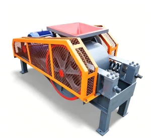 Energy Saving Small Stone 2DG450*250 Double Roller Crusher with AC Motor High Productivity Easy Operation for Gold Ore