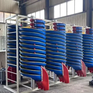 Energy Saving Spiral Chute for Coal ISO CE Certified Zero Electricity Cost Significant Reduction Operating Costs Low Maintenance