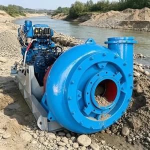 Engine Driven Powerful Gravel Pump for High Concentration Slurry Disposal