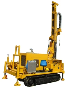 Engine Powered Rotary Geological Core Drilling Rig Mining Core Drilling Machine with Motor Components