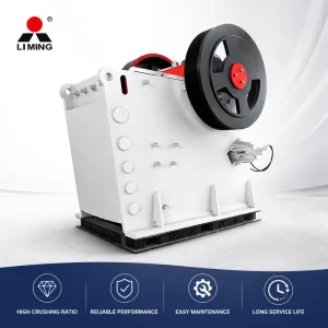 European Stationary Iron Ore Jaw Crusher Large Capacity Stone Crushing Machine