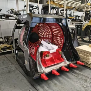 Excavator Attachment Rotary Screening Bucket Trommel for Quarry Sorting
