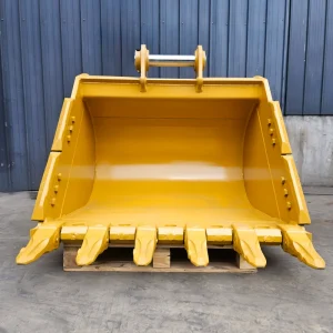 Excavator Rock Crusher Bucket Standard Bucket for Construction Machinery Q355 Q460 NM400 OEM Material 0.1m 8.7m Capacity