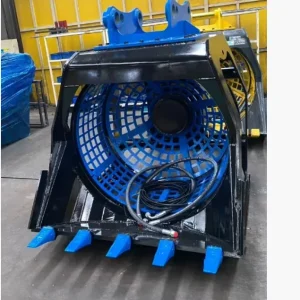 Excavator Rotary Screening Bucket Complete Spare Parts Global Export Standard